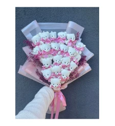 Yeni Bebek Pembe Ayıcık Buket