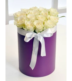 Meer und Mondlicht – weiße Rosen