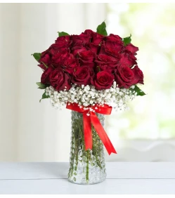 Magische Liebe – 25 rote Rosen