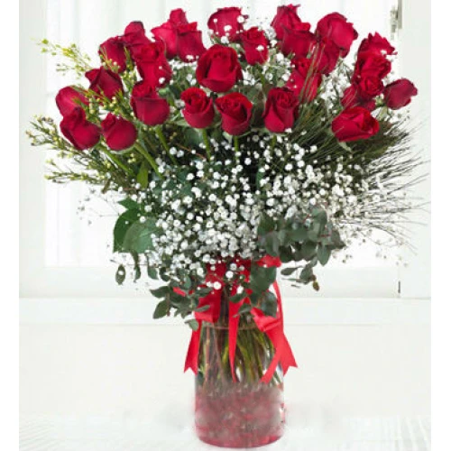Bouquet of 50 Red Roses