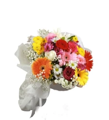 Gül Papatya Gerbera Buketi